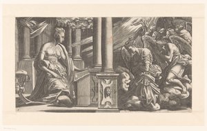 Annunciatie door René Boyvin (rejected attribution)