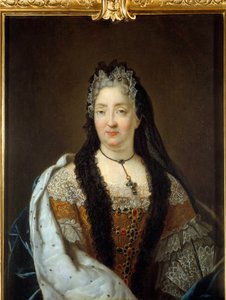 Portret van Anne Marie de La Tremoille, Prinses des Ursins (1642-1722)