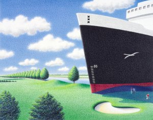 Golf door Rene Boin