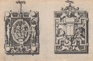 Ontwerpen voor juwelen en sieraden, ca. 1600-1645 door Rene Boyvin