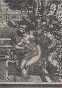 Susanna en de Ouderlingen door Rene Boyvin