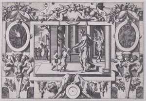 De Kinderen van Medea en Jason Geven Creusa het Fatale Geschenk, 1563