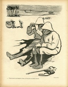 Illustratie van Hermann-Paul in De Wilde Eend door Rene George Hermann Paul