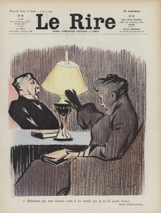 Illustratie voor Le Rire door Rene George Hermann Paul
