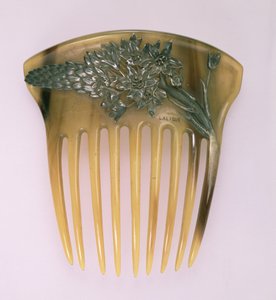 Hoornkam, door Rene Jules Lalique, Parijs