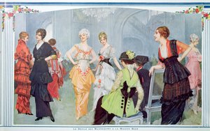 Modeshow bij Maison Beer, uit 