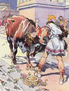 Een Klein Atheens Meisje uit de Eeuw van Pericles door Rene Vincent