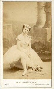 Angelina Fioretti, Italiaanse ballerina van de Parijse Opera door Reutlinger Studio (after)