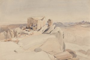 De Top van de Sinaïberg of Jebel Musa, 1840