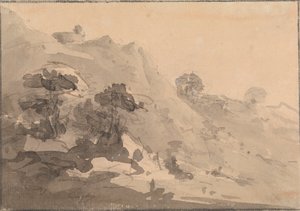 Heuvelachtig landschap door Rev. William Gilpin