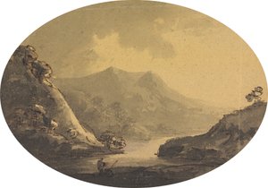 Landschap met Visser