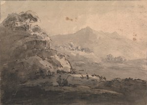 Bergzicht door Rev. William Gilpin