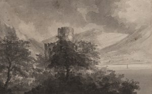 Bosrijk Lakeland Kasteel: capriccio, 1804 door Rev. William Gilpin