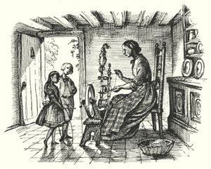 Hans Christian Andersen: Het Vlas door Rex (after) Whistler