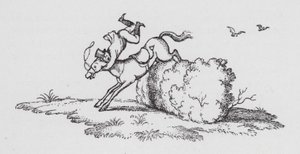 De Grand National door Rex (after) Whistler
