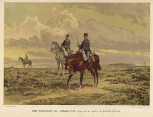 Een buitenpost van de cavalerie