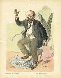 Illustratie door Ricardo Flores (1878-1918) in Le Smile, nr. 17, 23/04/14 - De gezondheid van Thalamas - Religie, Geloof - Jeanne d