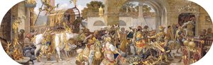 Een Florentijns Festival: De Aankomst van de Voorzieningen