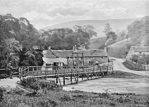 Monsal Dale, ca. 1894 door Richar Keene