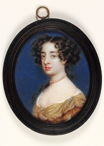 Lady Charlotte Fitzroy, Gravin van Litchfield door Richard  Gibson