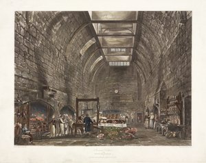 Oude keuken Windsor Castle, begin 19e eeuw