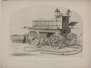 Londen Brigade brandweerwagen 