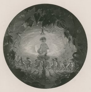 Puck en de feeën, Midzomernachtsdroom (gravure)