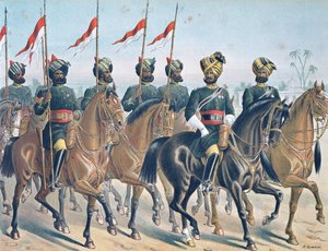 De 2e Bombay Lancers, recensie order, Anglo-Indiase Leger van de jaren 1880