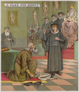 Illustratie voor The Merchant Of Venice door Richard Andre