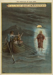De Wonderen van Christus: Jezus loopt op water