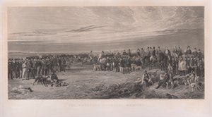 De Waterloo Coursing Meeting door Richard Ansdell