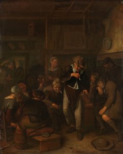 Herberg op het platteland door Richard Brakenburg