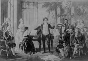 Ludwig van Beethoven (gravure) door Richard Brend