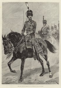 De overleden hertog van Clarence (gravure) door Richard Caton II (after) Woodville