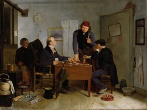 De kaartspelers, 1846