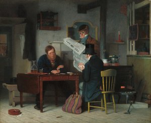 Wachten op de Diligence door Richard Caton Woodville