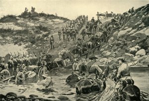 Van Frere naar Chieveley - Moeilijkheden van Transport, 1900 door Richard Caton Woodville II