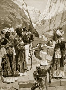 Britse inname van Aden, 1879, illustratie uit 