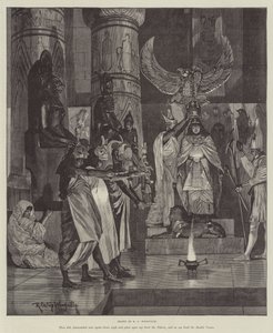 Cleopatra, door H Rider Haggard door Richard Caton Woodville junior