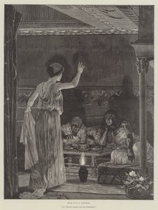 Cleopatra, door H Rider Haggard door Richard Caton Woodville junior