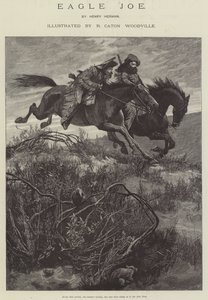 Eagle Joe, door Henry Herman door Richard Caton Woodville junior