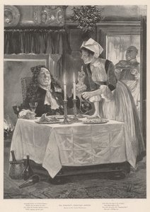 Het kerstdiner van Zijne Eerwaarde