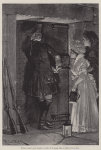 Illustratie voor Een Kolonel van Het Rijk, door Emily Lawless door Richard Caton Woodville junior