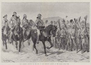 Ontvangst van Lord Roberts door de Mannen van Lord Methuen