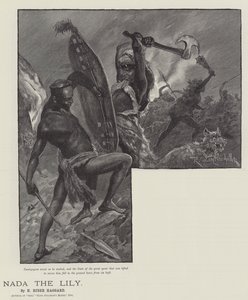 Nada de lelie, door H. Rider Haggard door Richard Caton Woodville junior