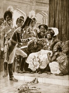 De Britten in Ceylon, illustratie uit 