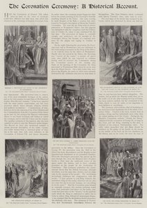 De Kroningsceremonie, een Historisch Verslag door Richard Caton Woodville junior