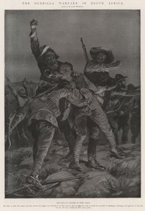 De guerrillaoorlog in Zuid-Afrika door Richard Caton Woodville junior