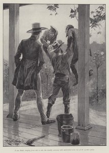 De Man en de Berg, door Bret Harte door Richard Caton Woodville junior