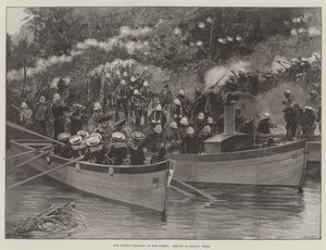 De recente gevechten aan de Gambia, hinderlaag bij Madini Creek